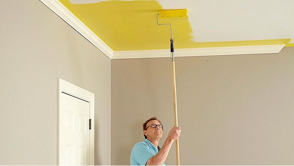 cách sơn trần nhà