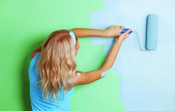 cách sơn tường nhà đơn giản